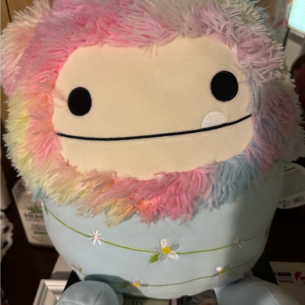 Squishmallows Plush with Pastel Rainbow Colors